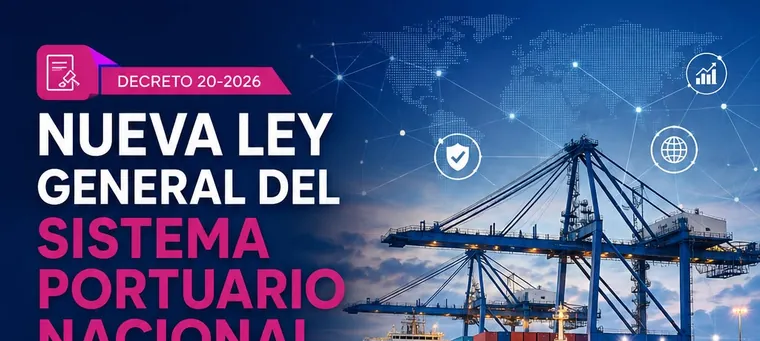 Comunicado nueva ley del sistema portuario nacional
