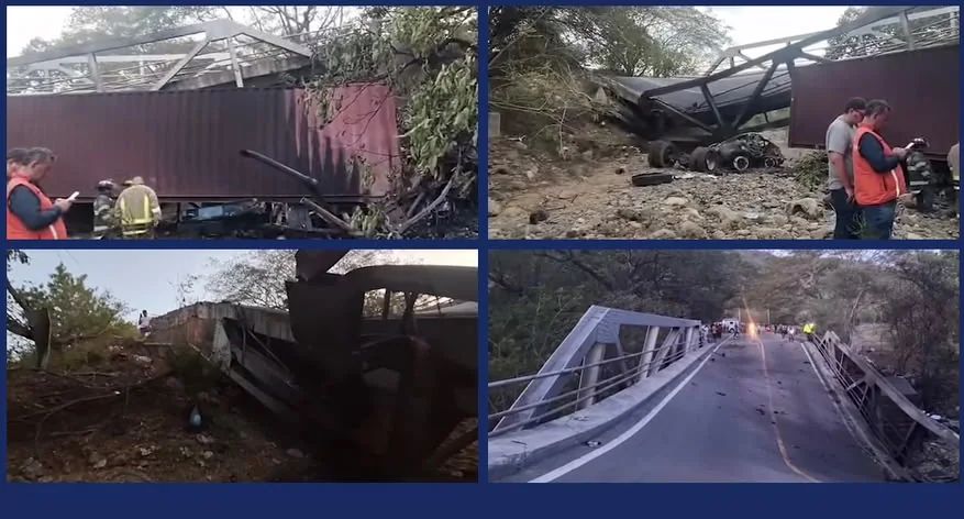 Colapso del puente Güijo — CA-9 Norte, Usumatlán, Zacapa